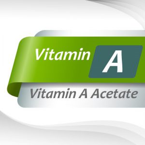 Vitamin A Acetate Powder, 325000 IU/g : วิตามินเอ อะซิเตท ชนิดผง