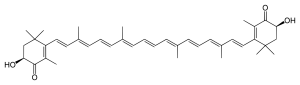 Astaxanthin Structure
